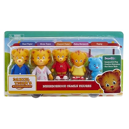 Daniel Tiger's Neighborhood Friends Family Figure (5 Pack)