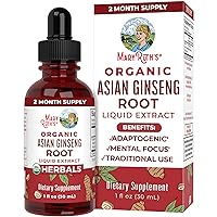 Herbal Supplement Drop, Antioxidant, Boost Energy, Pack of 1, Ginseng Root for Vitality, Supports Focus and Endurance, Vegan, Non-GMO, Gluten Free, 1 Fluid Ounces