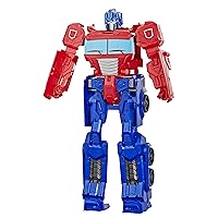 Transformers Optimus Prime Toy Figure - 11-Inch Plastic Play Robot with Vehicle Theme