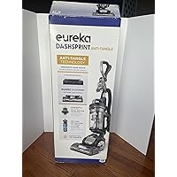 Eureka NEU612 Upright Vacuum Cleaner, 960W, 60min Runtime, Anti-Tangle, Pet Hair Removal, 3 Attachments, Smart Home Compatible, Injection Grey and Painting Silver