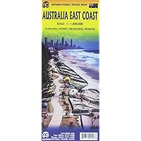 Australia East Coast Travel Reference Map