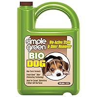 Simple Green Bio Active Stain & Odor Remover for Pet & Carpet- Pet & People Safe (1 Gal), Milky White, 128 Fl Oz (Pack of 1)