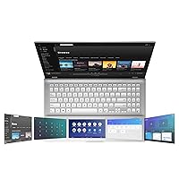 ASUS VivoBook S15 Thin & Light 15.6” FHD, Intel Core i7-8565U CPU, 8GB DDR4 RAM, PCIe NVMe 256GB SSD, Windows 10 Home, S532FA-EB71, Transparent Silver