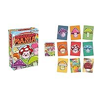 Aquarius Mushroom Mania Card Game - Mushroom Mania Card Game - Great Family Fun - Ages 6+ - Officially Licensed for Fun - Mushroom Mania Card Game - Merchandise & Collectibles