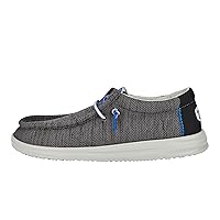 Hey Dude Men's Wally H20 Mesh | Men's Shoes | Men Slip-on Loafers | Comfortable & Light-Weight