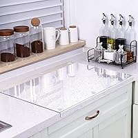 Clear Acrylic Cutting Board with Counter Lip - 24
