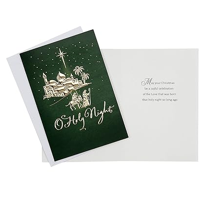 Hallmark Image Arts Religious Boxed Christmas Cards Assortment (4 Designs, 24 Christmas Cards with Envelopes)