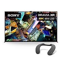 Sony 85 Inch 4K Ultra HD TV Z9K Series:BRAVIA XR 8K Mini LED Smart Google TV, Dolby Vision HDR, Exclusive Features for PS 5 XR85Z9K-2022 w/Neckband Bluetooth Speaker and TV Adaptor WLA-NS7