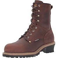 Carolina Boots: Men's Steel Toe Waterproof Logger Boots CA9821