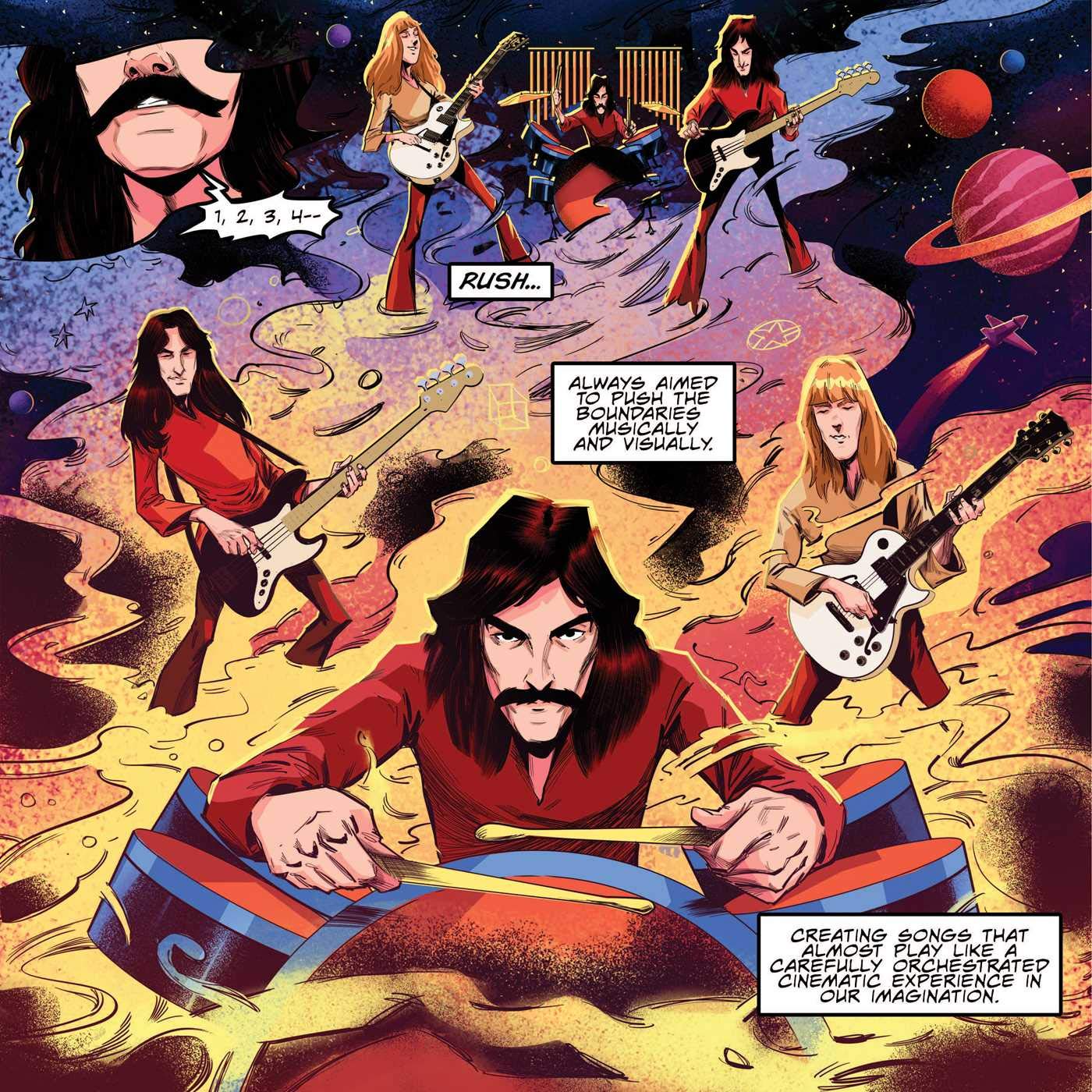 Rush: The Making of A Farewell to Kings: The Graphic Novel