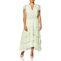 Calvin Klein Women's Printed Sleeveless Dress