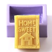 Home Sweet Home Rectangle Silicone Mould