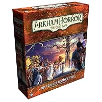 Arkham Horror The Card Game The Feast of Hemlock Vale CAMPAIGN EXPANSION - Discover a Mysterious Forbidden Isle! Cooperative LCG, Ages 14+, 1-4 Players, 1-2 Hour Playtime, Made by Fantasy Flight Games
