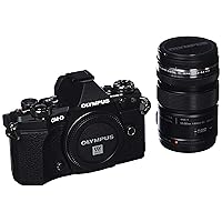 Olympus OM-D E-M5 MARK II 12-50 / 3,5-6,3 M.zuiko Digital ED EZ Black Appareils Photo Numériques 17.2 Mpix