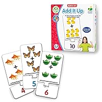 The Learning Journey Match It! Add It Up - STEM Addition Game - Helps to Teach Early Math Facts with 30 Matching Pairs – Preschool Games & Gifts for Boys & Girls Ages 3 and Up