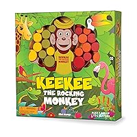 Blue Orange Games Keekee The Rocking Monkey Award Winning Wooden Skill Building Balancing Game for Kids