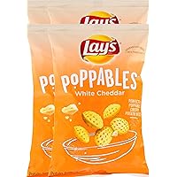 Lay's Poppables White Cheddar Perfectly Poppable Crispy Potato Bites Net Wt 5 Oz (4)