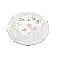 Reusable Mesh Pop-Up Food Covers, Variety, White