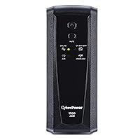 CyberPower CP1200AVR AVR UPS System, 1200VA/720W, 10 Outlets, Mini-Tower