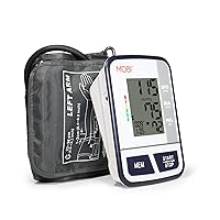 Blood Pressure Monitor Digital Upper Arm Blood Pressure Machine for Indoor/Outdoor Use with 120 Reading Memory Quick & Easy BP Machine Adjustable Arm Cuff 8.6