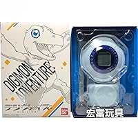 Bandai Digital Monster Digivice Action Figure - Digimon Adventure Material, 8 Full-Color LEDs, Roulette System for Battles, Explore Digital World