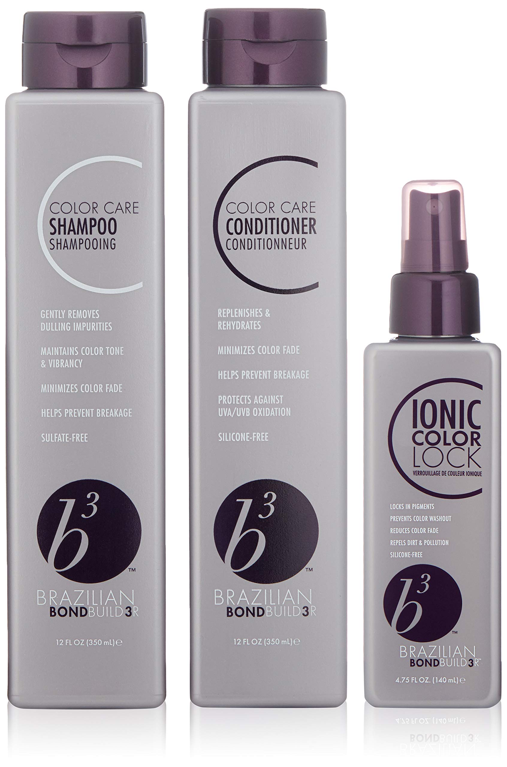 B3 Shampoo/Conditioner/Ionic Color Lock Trio Pack