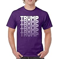Trump Fade T-Shirt Donald My President 45 47 MAGA First Make America Great Again Republican Conservative Men's Tee