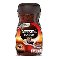 NESCAFÉ CLÁSICO Instant Coffee, Dark Roast, 1 Jar (7 Oz)