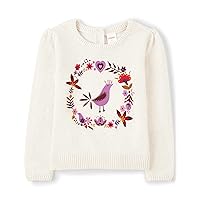 Gymboree Girls' and Toddler Long Sleeve Sweaters, Sweet Holiday, 7