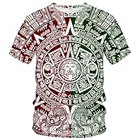 Funny Men's Mexicana Mexico T Shirt Mayan Aztec Theme Tee Shirt