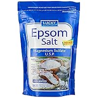 Lucky Super Soft Magnesium Sulfate U.S.P. Epsom Salt, 19.2 Ounce