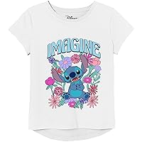 Disney Big Lilo & Stitch Hi-lo T-Shirt-Girls 4-16