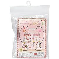 Panami of crepe crafted kit hanging decoration dolls red LH-98