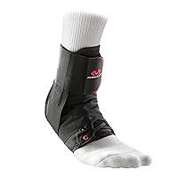 Ankle Brace with Straps, Maximum Support, Comfortable Compression & Breathable Design