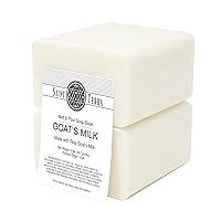 Goat's Milk Melt & Pour Soap Base, 2 Pounds