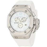 Men's 10541-02-SA Trimix Diver Chronograph White Dial Watch