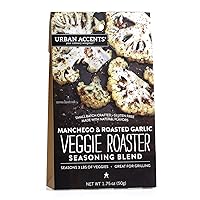 Manchego & Roasted Garlic Veggie Roaster Seasoning Blend – Vegetable Spice Mix, Urban Accents 1.25 Ounce