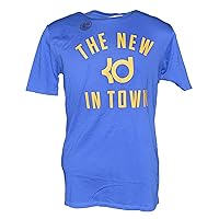 Men's The New KD in Town Golden State Warriors Dri-Fit T-Shirt 2X-Large Blue