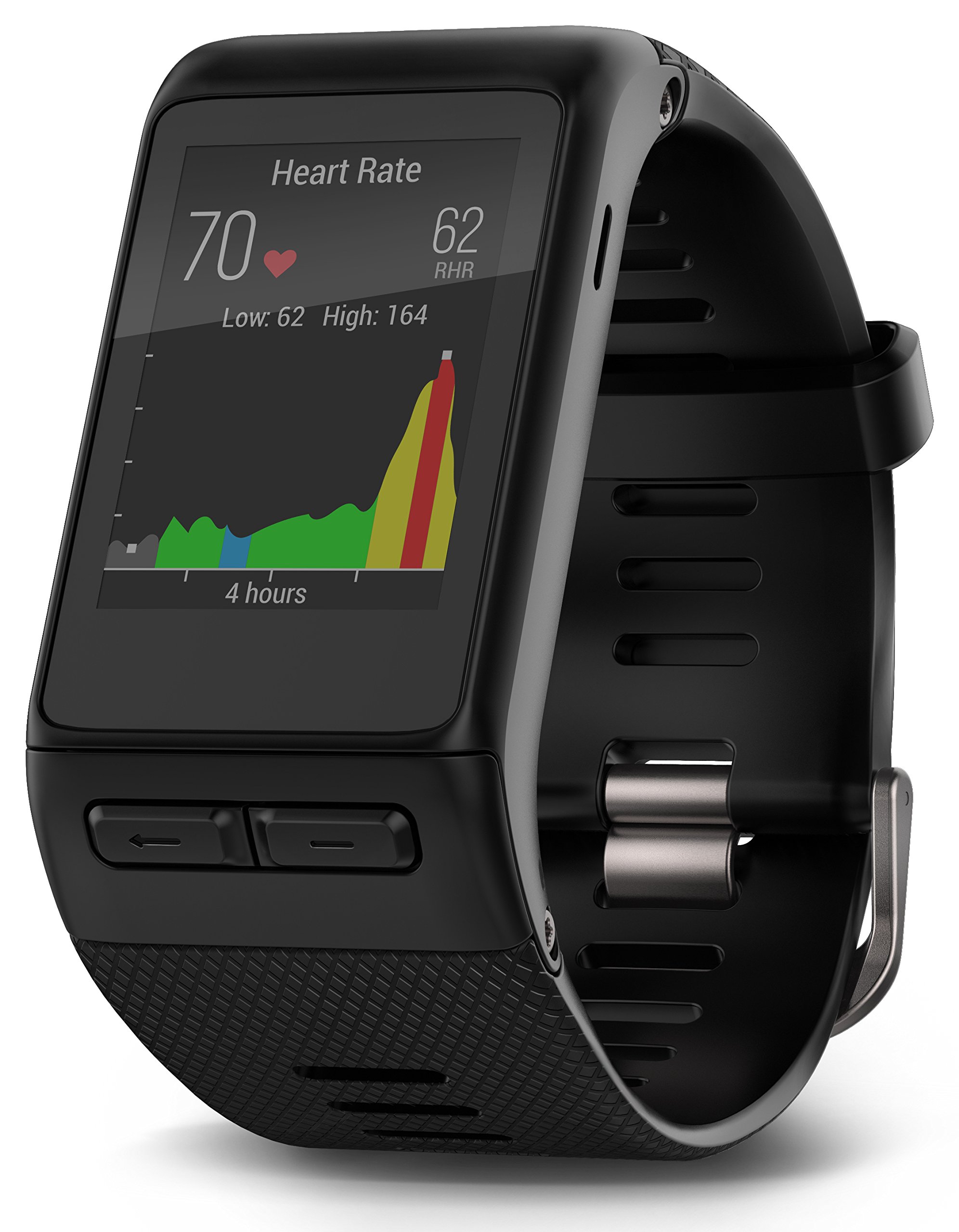 Garmin vívoactive HR GPS Smart Watch, Regular fit - Black