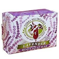 Tierra Mia Organics Lavender Gentle Body Bar Soap, 4.2 Ounce