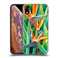Head Case Designs Officially Licensed Graeme Stevenson Birds of Paradise Assorted Designs Soft Gel Case Compatible with Apple iPhone XR