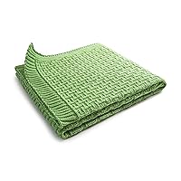 100% Organic Cotton Baby Blanket Made in Germany (40 x 35.5 inch)