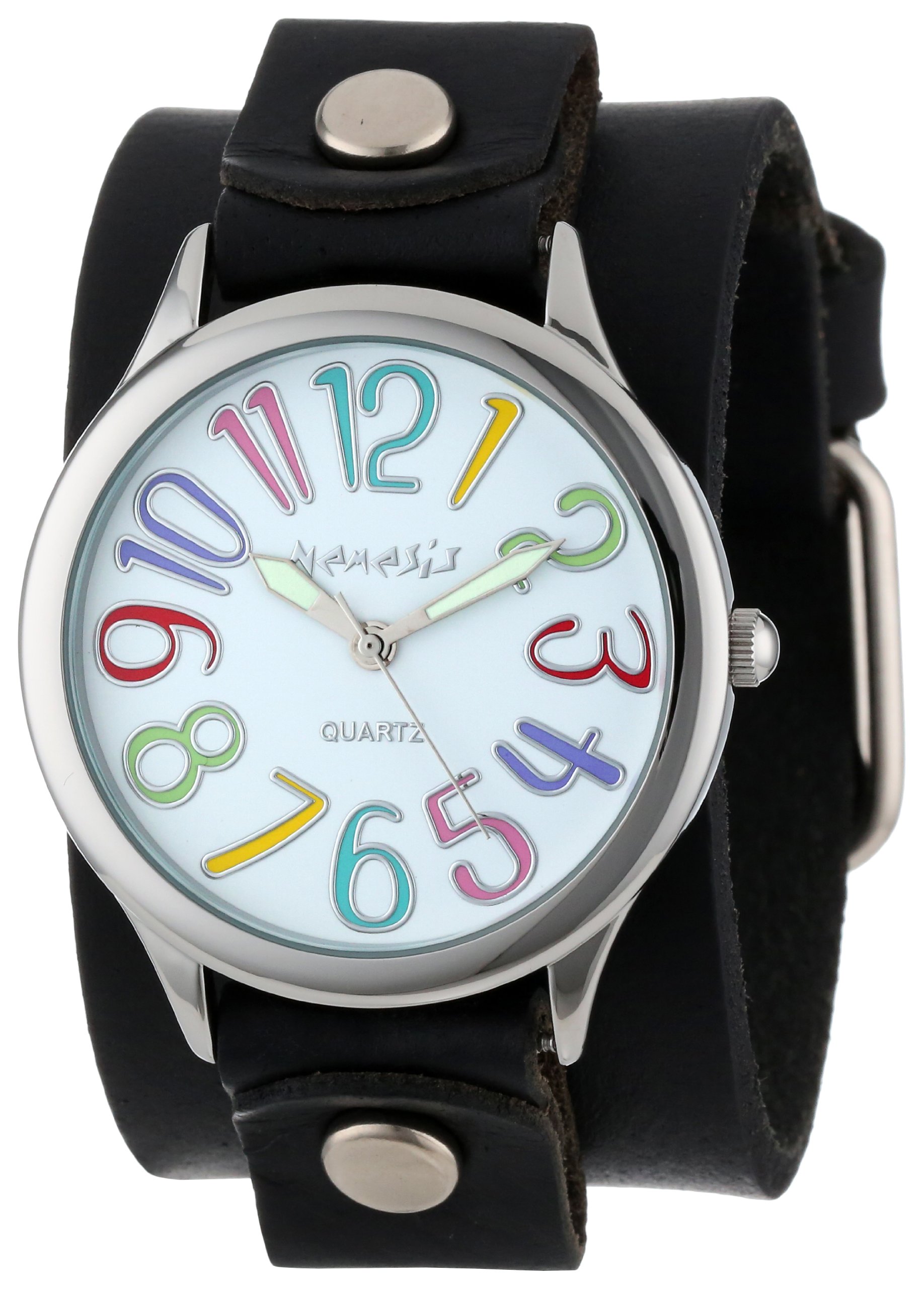 Nemesis Women's GB108W Colorful Different Color Numbers Watch