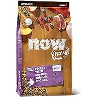 Now Fresh Grain Free Cat Food, 8 lb - Dry Cat Food Recipe for Senior Cats with Real Meat and Fish for Protein