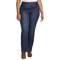 JAG Women's Plus Size Phoebe High Rise Bootcut Jeans