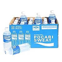 Pocari Sweat 24-Pack - 16.9oz PET Bottles, Now in the USA, Restore the Water and Electrolytes, Hydration That is Smarter Than Water, Japan's Favorite Hydration Drink