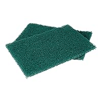 Scotch-Brite 86 Commercial Heavy-Duty Scouring Pad, Green, 6 x 9, 12/Pack