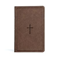 CSB Large Print Personal Size Reference Bible, Brown LeatherTouch, Red Letter, Presentation Page, Cross-References, Full-Color Maps, Easy-to-Read Bible Serif Type CSB Large Print Personal Size Reference Bible, Brown LeatherTouch, Red Letter, Presentation Page, Cross-References, Full-Color Maps, Easy-to-Read Bible Serif Type Imitation Leather