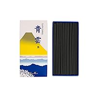 258 - Seiun Chrysanthemum Incense Sticks - 16 x 8 x 3 cm - Blue