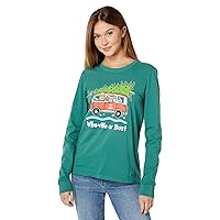 Life is Good Grinch and Max Who-Ville Or Bust Cotton Tee, Shortsleeve Graphic Crew Neck T-Shirt